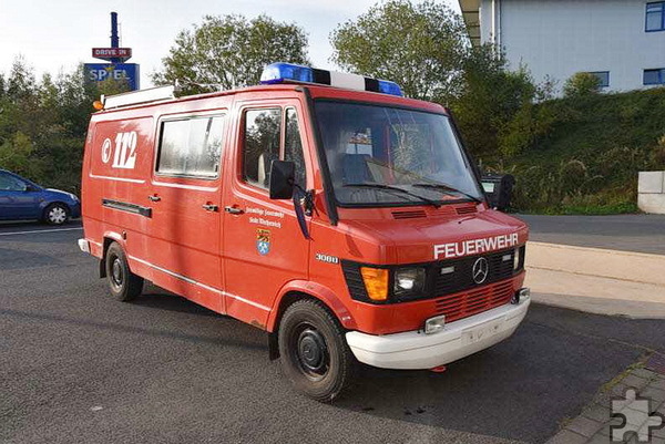 Dieser Feuerwehr-Transporter wurde erstmals im Juli 1995 zugelassen und hat bislang gut 25.000 Kilometer gelaufen. Foto: FF/pp/Agentur ProfiPress
