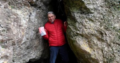 In der Kakushöhle ist angeblich die Juffer Fey zu Hause. Autor Hans-Peter Pracht hat diese und andere Sagen in seinem neuen Buch zusammengetragen. Foto: Elena Pintus/pp/Agentur ProfiPress
