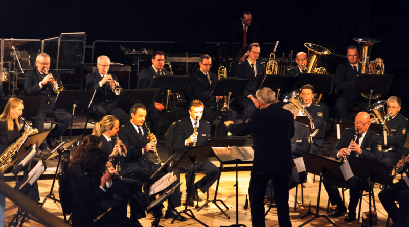 Im Gemünder Kursaal gab das Landespolizeiorchester zum elften Mal ein furioses Konzert. Foto: Reiner Züll/pp/Agentur ProfiPress
