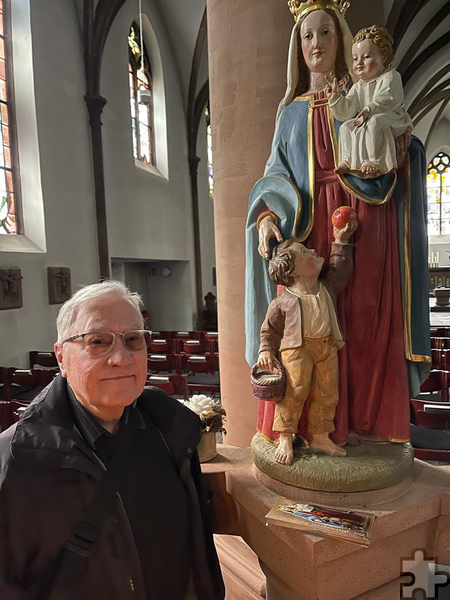 Im Juni vergangenen Jahres besuchte Pfarrer Bernhard Frohn die Kirche St. Laurentius in Marmagen. Foto: Wieslaw Kaczor/pp/Agentur ProfiPress