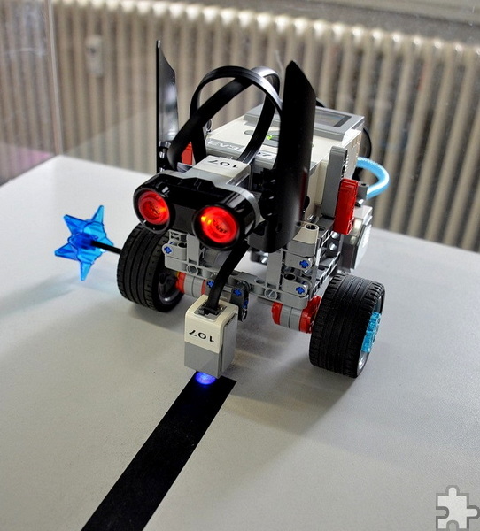 Im Robotik-Kurs bauten sie sogar selber Roboter. Foto: Andreas Maikranz/GAT/pp/Agentur ProfiPress