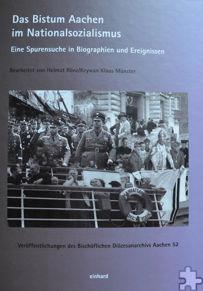 Hier das Cover des Buches „Das Bistum Aachen im Nationalsozialismus – Eine Spurensuche in Biografien und Ereignissen“. Repro: Henri Grüger/pp/Agentur ProfiPress