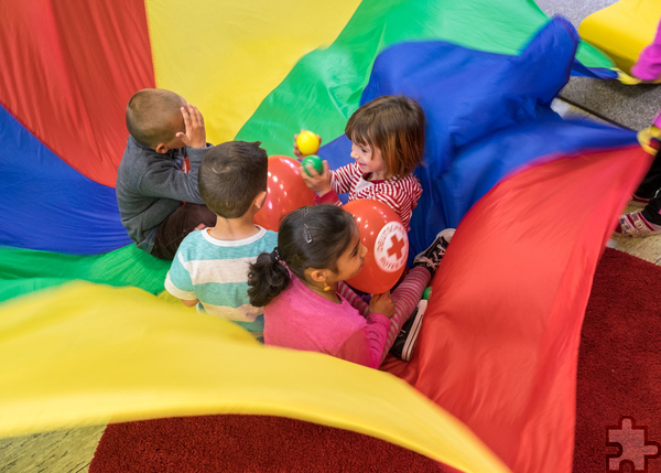 Ab 18. April bietet die Familienbildern des DRK-Kreisverbandes Euskirchen eine Tanz- und Bewegungsgruppe für Kinder mit körperlicher oder geistiger Behinderung in Gemünd. Symbolbild: DRK Euskirchen/pp/Agentur ProfiPress