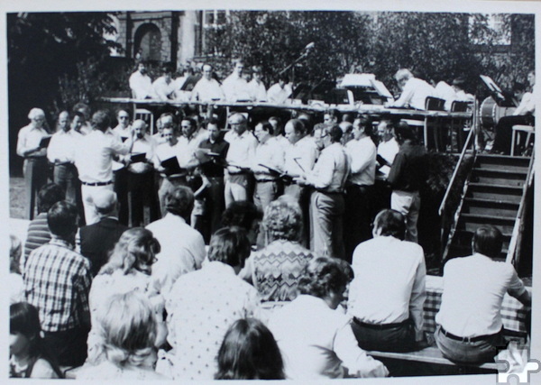 Das erste Fest dieser Art, damals organisiert von den Musikvereinen Floisdorf und Glehn, fand im Jahre 1975 statt. Archivbild: Musikverein St. Martin Eicks/pp/Agentur ProfiPress
