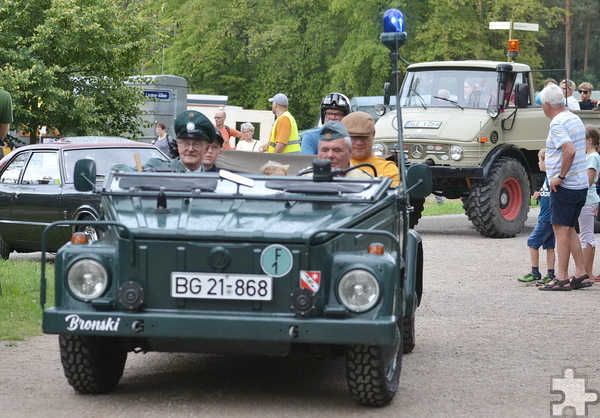 Nicht nur, aber vor allem Bundeswehr und Grenzschutz waren in den siebziger und achtziger Jahren in VW-Kübelwagen unterwegs. Foto: Cedric Arndt/pp/Agentur ProfiPress