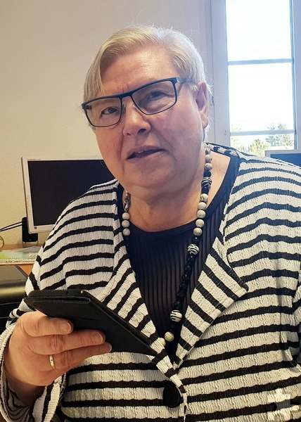 Die Euskirchenerin Annemie Wittgen ist Vorsitzende der „Bundesinitiative Großeltern“ (BIGE). Der Verein hatte die Referentinnen eingeladen. Foto: Manfred Lang/pp/Agentur ProfiPress
