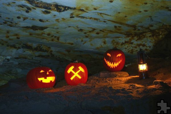 An Halloween verwandelt sich das Mechernicher Bergbaumuseum wieder in ein schaurig-schönes Gruselabenteuer und lädt seine kleinen und großen Besucher zu einer Schatzsuche ein. Foto: Veranstalter/pp/Agentur ProfiPress