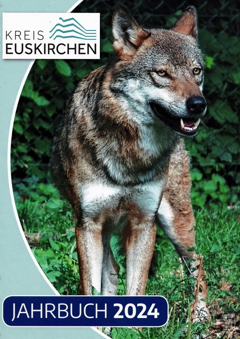 Das Cover des diesjährigen Werkes unter dem Motto „Umweltschutz und Klimawandel“ ziert niemand anderer als der Wolf. Repro: Henri Grüger/pp/Agentur ProfiPress