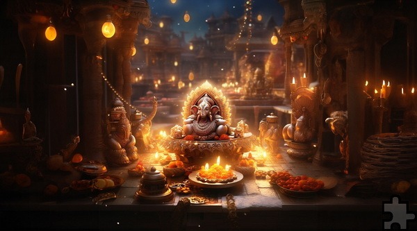 Am 26. November lädt das Mechernicher „Atelier DaSein“ ab 17 Uhr zum meditativen „Cross-Over“-Konzert anlässlich des indischen Lichterfestes „Diwali“ ein. Symbolbild: Sudo/pixabay/pp/Agentur ProfiPress