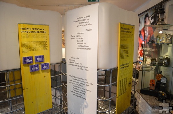 Auch ein Designprojekt von Düsseldorfer Studenten hat seinen Platz im Museum gefunden. Foto: Henri Grüger/pp/Agentur ProfiPress