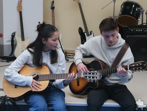Für musikalische Unterhaltung sorgte die Schulband. Foto: GS Mechernich/pp/Agentur ProfiPress