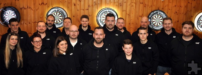 In Kall hat sich im Juli vergangenen Jahres ein Darts Club gegründet. Jetzt fiebert der junge Verein seinem ersten großen Turnier entgegen. Foto: Reiner Züll/pp/Agentur ProfiPress