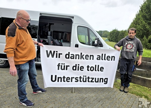 Vater Wilfried Sievernich ist sehr dankbar für die viele Unterstützung, die er und seine Tochter erhalten haben. Foto: Manfred Görgen/pp/Agentur ProfiPress