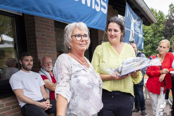 Seit 22 Jahren sorgt Christine Noel für das Catering im Clubhaus. Foto: Ronald Larmann/pp/Agentur ProfiPress