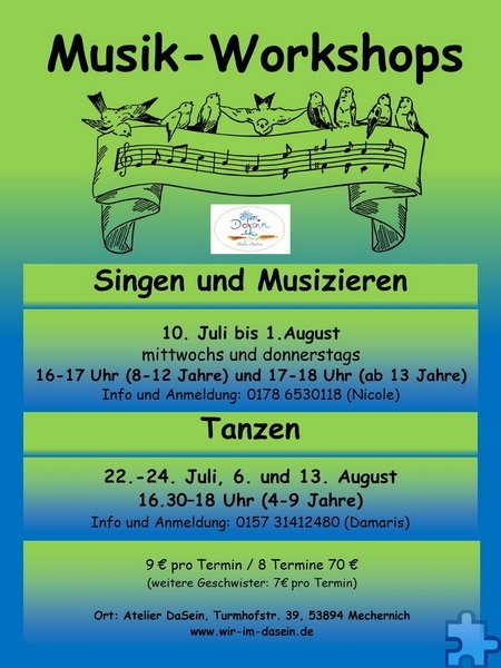 Mit diesem Plakat werben die Veranstalterinnen für zahlreiches Erscheinen. Grafik: Atelier DaSein/pp/Agentur ProfiPress