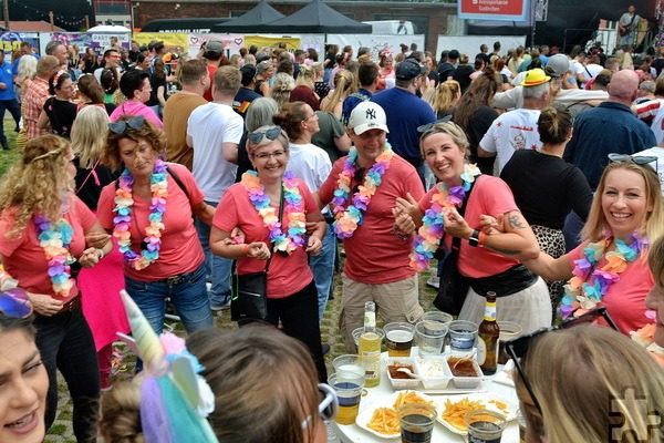 Die Stimmung war die ganze Zeit über gut. Foto: Cedric Arndt/pp/Agentur ProfiPress