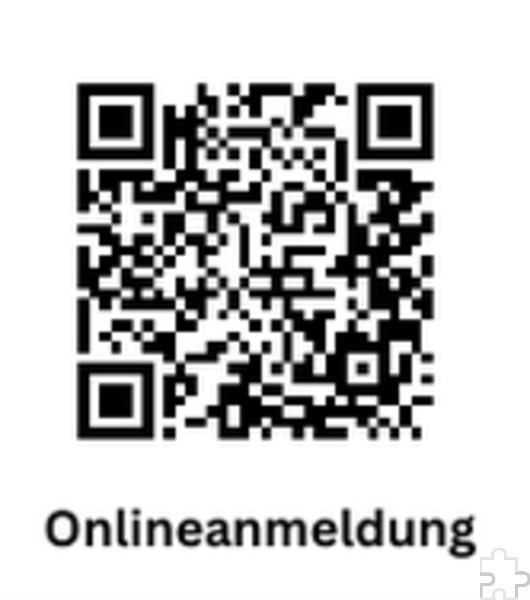 Mit diesem QR-Code kann man sich online für den Kurs anmelden. Grafik: DRK-Kreisverband Euskirchen/pp/Agentur ProfiPress