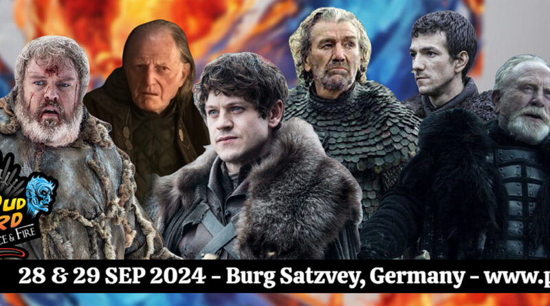 Die Stars von „Game of Thrones“ und „Das Lied von Eis und Feuer“ sind am Wochenende 28./29. September auf Burg Satzvey zu Gast. Repro: Melanie Wery-Sims/pp/Agentur ProfiPress