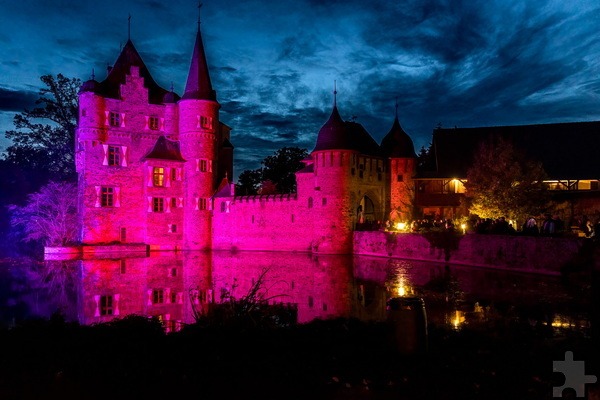 Am 28. und 31. Oktober findet auf Burg Satzvey wieder ein groß angelegtes Gruselspektakel zu Halloween für Groß und Klein statt. Foto: Mike Goehre/Der Fotoschmied/pp/Agentur ProfiPress