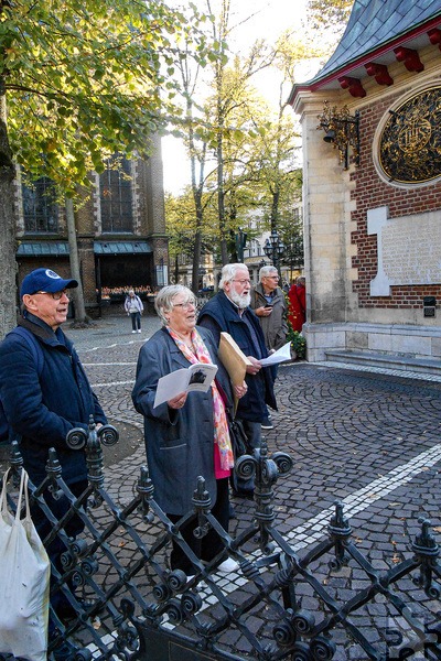 Singend und betend pilgerten die Mechernicher Wallfahrer um Uschi und Peter Beul zur „Trösterin der Betrübten“. Foto: privat/pp/Agentur ProfiPress