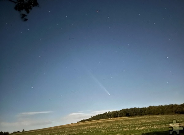 Der Komet nähert sich der Sonne nur etwa alle 80.660 Jahre. Foto: Julia Esser/pp/Agentur ProfiPress