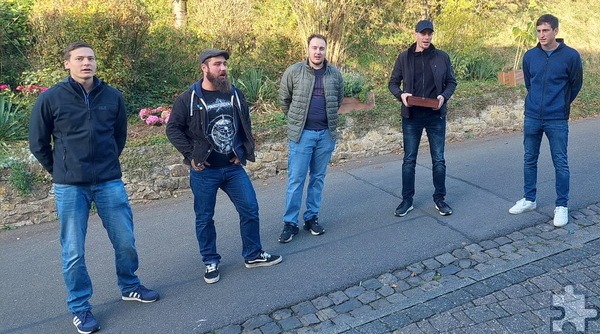 Mit von der Partie beim Brabbeln 2024 waren (v.l.) Kai Steffens, André Krüger, Joshua Hals, Raphael Drowe und Konstantin Odenthal, Simon Seidenfaden und Marco Sistig stießen später dazu. Foto: Robert Ohlerth/pp/Agentur ProfiPress