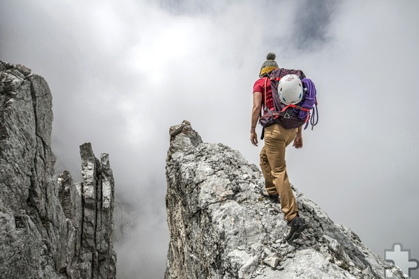 Bergsportfotograf Christian Pfanzelt präsentiert seine Multivisionsshow „Wetterstein - Grenzgänge von Alpspitze bis Zugspitze“ am 18. November in Steinfeld. Foto: Christian Pfanzelt/pp/Agentur ProfiPress