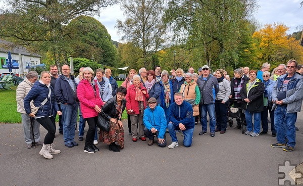 Zur Bootstour auf dem Rur- und Obersee versammelten sich rund 50 Mitglieder der Behindertensportgemeinschaft Mechernich (BSG) von 1966 im Oktober in Einruhr. Foto: Ute Heß/BSG/pp/Agentur ProfiPress