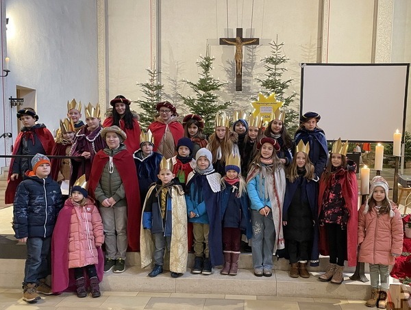 Die Mechernicher Sternsinger sind am Montag, 30. Dezember, um 15 Uhr ins Johanneshaus eingeladen, um dort den Sternsinger-Film anzuschauen, anschließend findet eine kleine Aussendungsfeier in der Pfarrkirche statt. Foto: privat/pp/Agentur ProfiPress 