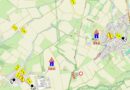 Die Kreisstraße 10 zwischen Floisdorf und Schwerfen bleibt für voraussichtlich drei Wochen gesperrt. Eine Umleitung ist ausgeschildert. Grafik: Stadt Zülpich/pp/Agentur ProfiPress