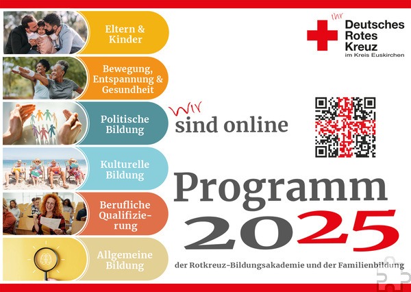 Neu in diesem Jahr: Per Postkarte mitsamt QR-Code sind die vielfältigen Angebote des DRK-Jahresprogramms noch einfacher zu erreichen. Foto: DRK/pp/Agentur ProfiPress