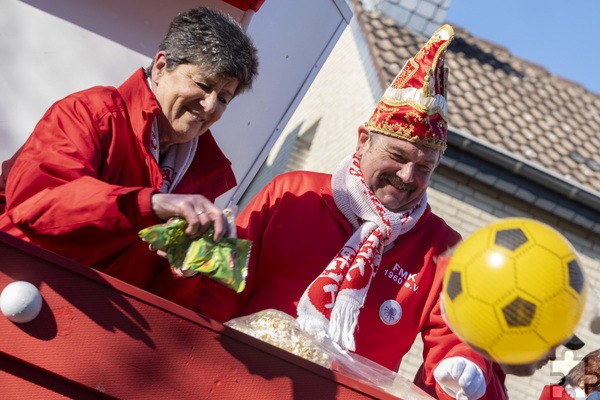 Bestens gelaunt war auch Albert Meyer, Vorsitzender des Festausschusses Mechernicher Karneval. Foto: Ronald Larmann/pp/Agentur ProfiPress