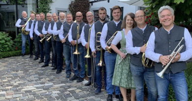 Das Nettersheimer Blasmusikensemble „Polka-Plus“ tritt am Sonntag, 4. Mai, ab 15 Uhr beim Maifest in Glehn auf. Foto: Veranstalter/pp/Agentur ProfiPress