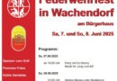 Feuerwehrfest in Wachendorf