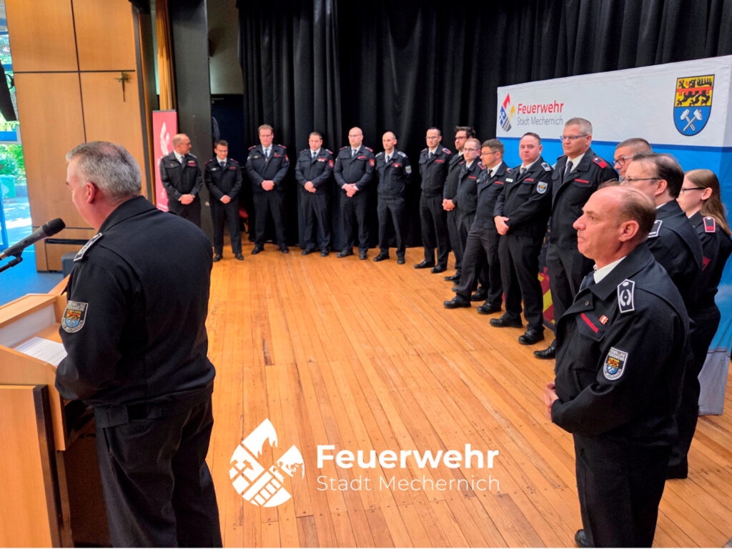 Ereignisreiches Jahr: Bei über 500 Einsätzen waren die ehrenamtlichen Feuerwehrmänner und -frauen in Mechernicher Gebiet im Einsatz