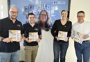 Mit Kreisbereitschaftsleiter Lars Klein trafen sich (v. l.) Fachbereichsleiter Patrick Dost, Daniel Larres, Leiter der DRK-Bildungsakademie, Gladys Pietz, Referentin für Betreuungsdienst und Psychosoziale-Notfallversorgung beim DRK-Landesverband Nordrhein, Simone Pesch, Referentin für Pflege und Bevölkerungsschutz von der DRK-Schwesternschaft Bonn und Jens Pesch, DRK-Landesbeauftragter für den Betreuungsdienst, im Rotkreuz-Zentrum Euskirchen, um das Pilotprojekt rund um „Pflegeunterstützungskräfte“ vorzustellen. Foto: Henri Grüger/pp/Agentur ProfiPress
