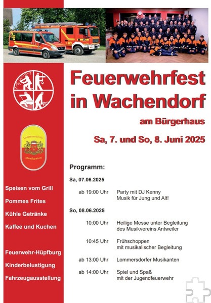 Feuerwehrfest in Wachendorf