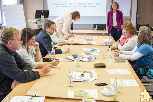 In Workshops wurden bereits Ideen gesammelt, jetzt soll eine Umfrage im Stadtgebiet Mechernicher weitere Erkenntnisse liefern, um die Resilienz mit konkreten Maßnahmen zu stärken. Foto: Ronald Larmann/pp/Agentur ProfiPress