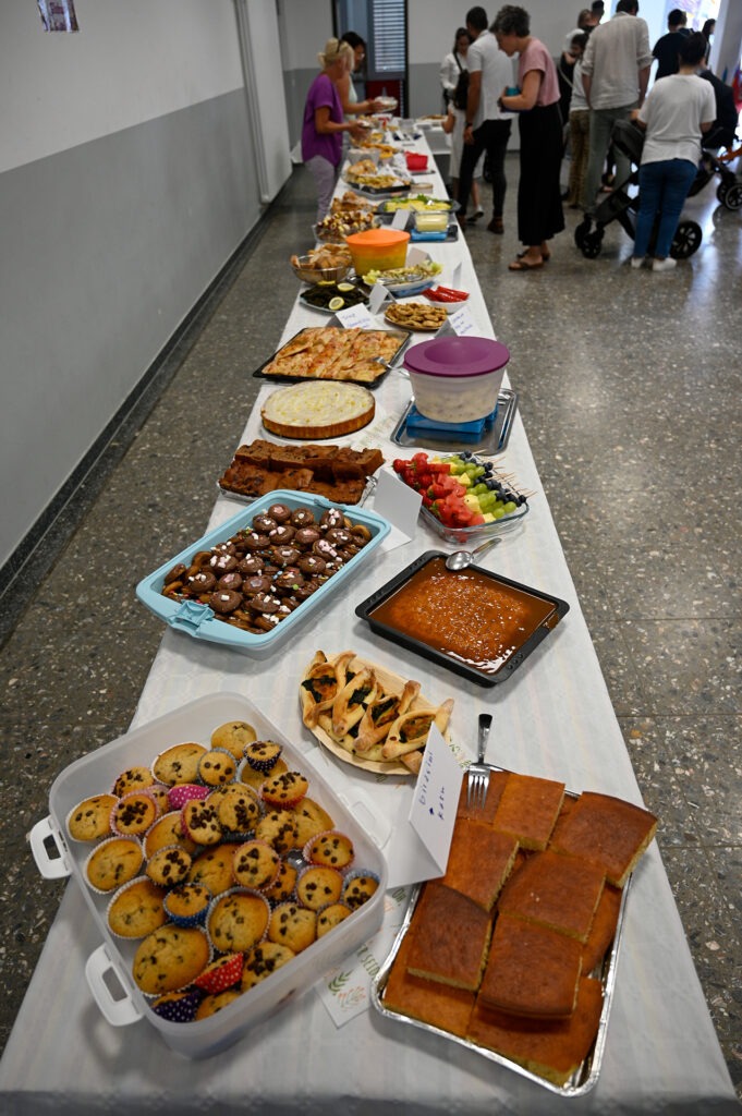 Das reichhaltige Buffet bot Köstlichkeiten aus vielen verschiedenen Ländern. Foto: Henri Grüger/pp/Agentur ProfiPress