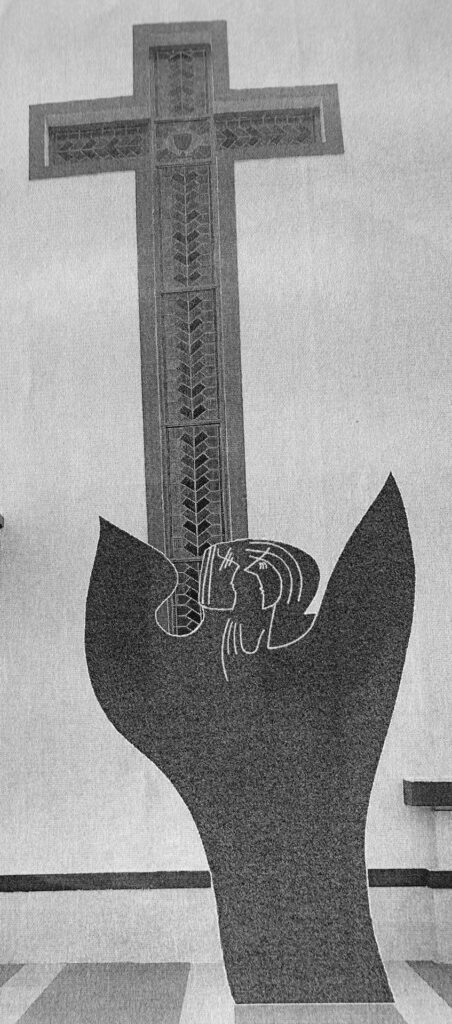 „Celestial“ („himmlisch“): Diese Engelskulptur Marti Fabers mit zwei Köpfen soll zum Jubiläumsjahr der Missionsfranziskaner 2026 auf dem Mount Poinsur im indischen Mumbai errichtet werden. Repro: Bruni Mahlberg-Gräper/pp/Agentur ProfiPress