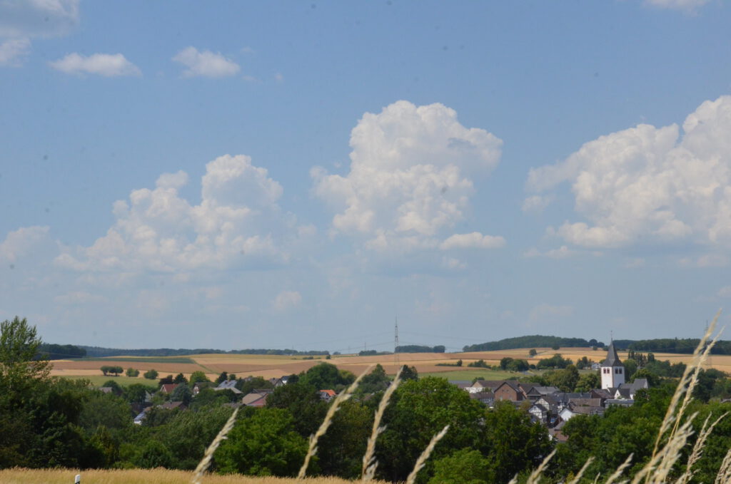 Nordwestlich von Glehn sollen bald sechs neue Windkraftanlagen entstehen. Besorgte Bürgerinnen und Bürger sind wenig begeistert von diesem Vorhaben und teilten ihre Bedenken mit der kommunalen Politik. Foto: Jakob Seibel/pp/Agentur ProfiPress