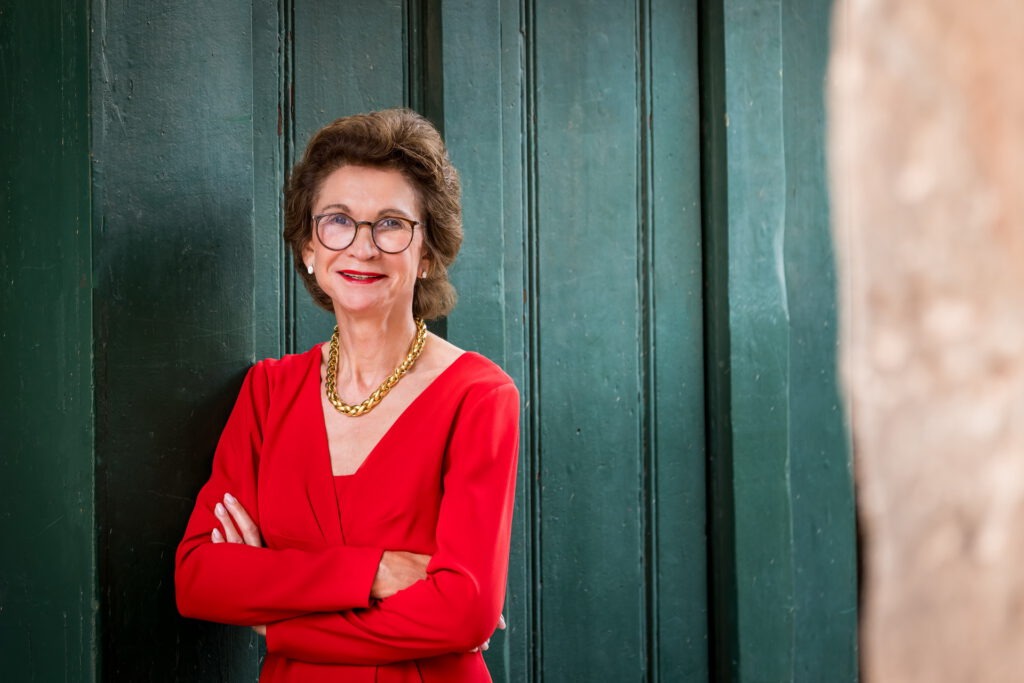 „Für mich ist Mechernich mehr als nur ein Wohnort – es ist meine Herzensstadt. Und ich bin stolz, Mechernicherin zu sein“, schrieb Jeanette Gräfin Beissel von Gymnich zum 50. Jahrestag der Stadtwerdung. Foto: Fotoschmied, Susanne Göhre/pp/Agentur ProfiPress