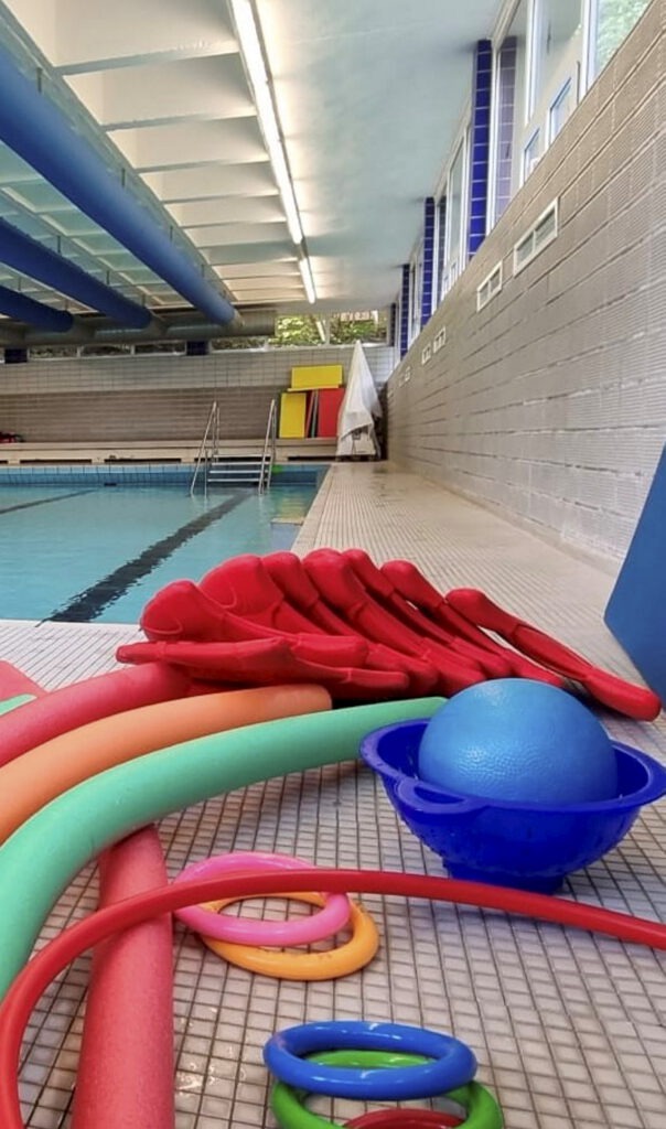 Vier Schwimmkurse veranstaltete der Kreissportbund Euskirchen in Kooperation mit der Landesregierung und der e-regio. 39 Kinder von acht verschiedenen Schulen konnten so im Wasser üben und sich teils das Seepferdchen erarbeiten. Foto: KreisSportBund/pp/Agentur ProfiPress
