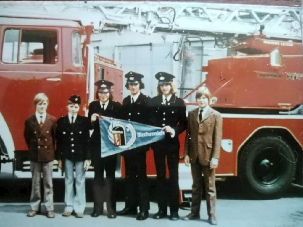 Die Jugendfeuerwehr wurde wie die Stadt 50 Jahre alt. Hier Bild von den Anfängen. Archivbild: pp/Agentur ProfiPress
