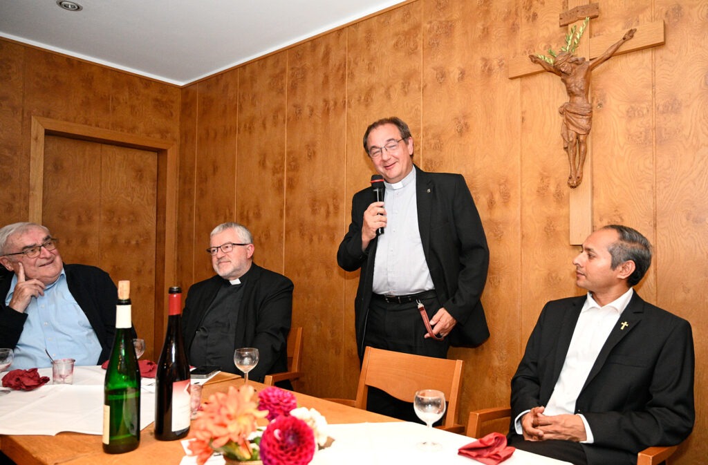 Pater Paul Cyrys, den Superior des Steinfelder Salvatorianer-Ordens, verbindet eine tiefe Freundschaft mit der Communio. Foto: Henri Grüger/pp/Agentur ProfiPress