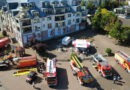 Aktionsfläche der Freiwilligen Feuerwehr der Stadt Mechernich mit einer Drohne aufgenommen. Foto: FF/pp/Agentur ProfiPress