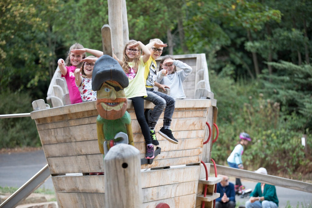 Ai, ai Käptn: Piratenschiff auf dem Spielplatz des Mühlenparks. Archivfoto: Ralph Sondermann/Freizeit Mechernich GmbH/pp/Agentur ProfiPress