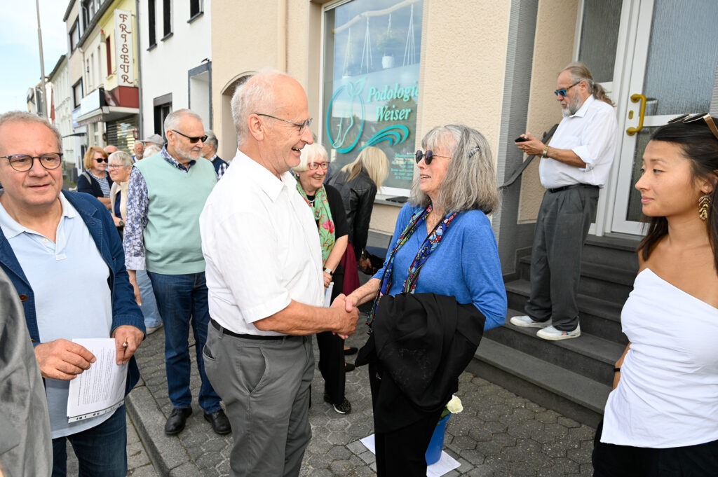 Bürgermeister Dr. Hans-Peter Schick (m.) betonte: „Wir sind alle nur Menschen!“ Foto: Henri Grüger/pp/Agentur ProfiPress