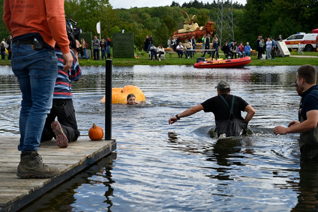 Nicht selten kippten die „Boote“ auch mal um. Foto: Henri Grüger/pp/Agentur ProfiPress