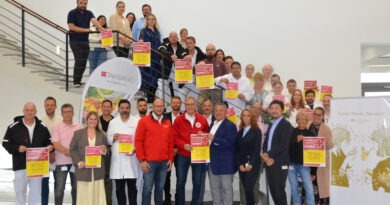 Eine große Blutspende-Aktion des DRK-Ortsverein Zülpich findet in Zusammenarbeit mit der Takasago Europe GmbH am 7. Oktober im Forum Zülpich statt. Von 15.30 bis 20 Uhr dürfen Freiwillige hier dazu beitragen, Leben zu retten. Foto: Jakob Seibel/pp/Agentur ProfiPress